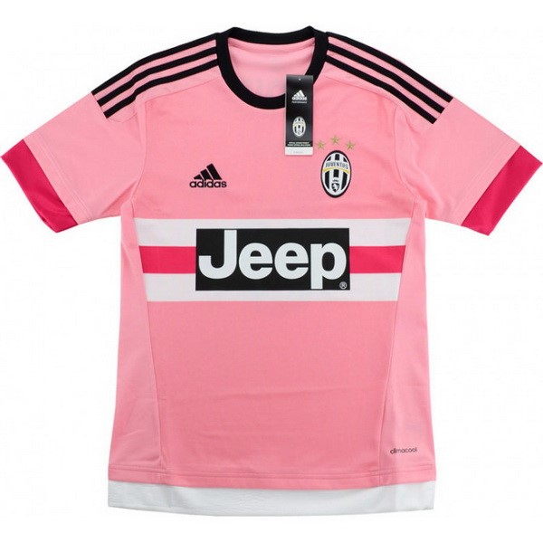 Maillot Football Juventus Exterieur Retro 2015 2016 Rose